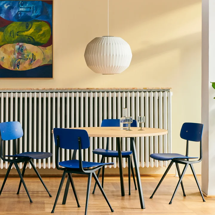 Nelson Angled Sphere Bubble Hanglamp M, gebroken wit van HAY