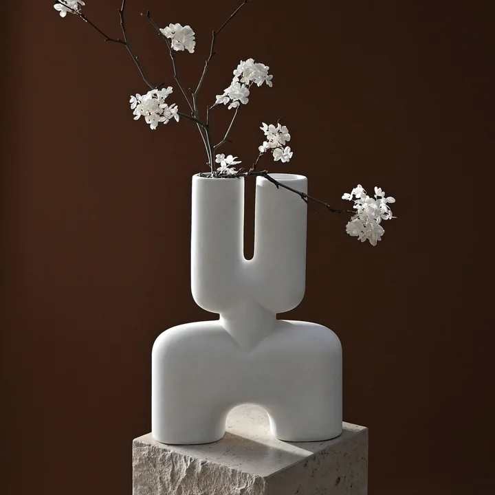 Cobra Double Vaas, been wit van 101 Copenhagen