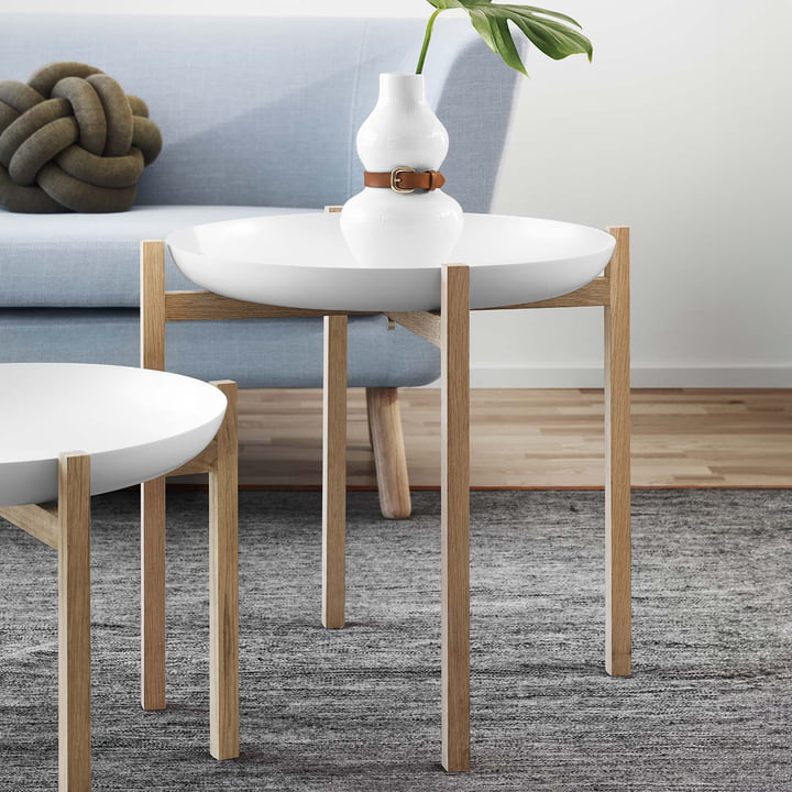 Design House Stockholm Tablo - Bijzettafel, wit