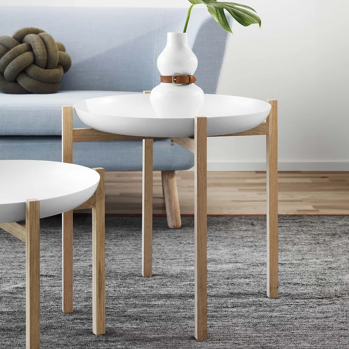 Design House Stockholm Tablo - Bijzettafel, wit