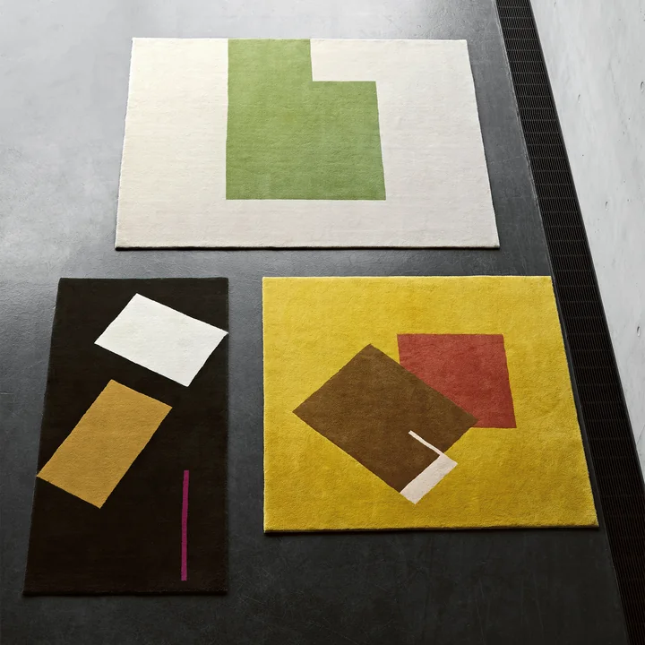 ClassiCon - Castellar wollen vloerkleed 175 x 175 cm, veelkleurig