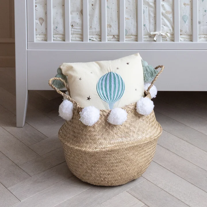 Geborduurd kussen van Cam Cam Copenhagen