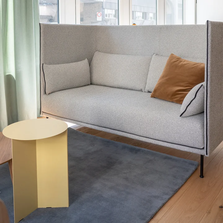 Raw Vloerkleed nr. 2, donkergrijs van HAY