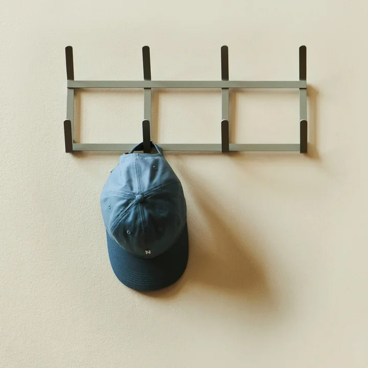 Tape kapstok klein, grijs metallic by HAY