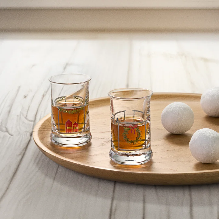 Kerstglazen van Holmegaard