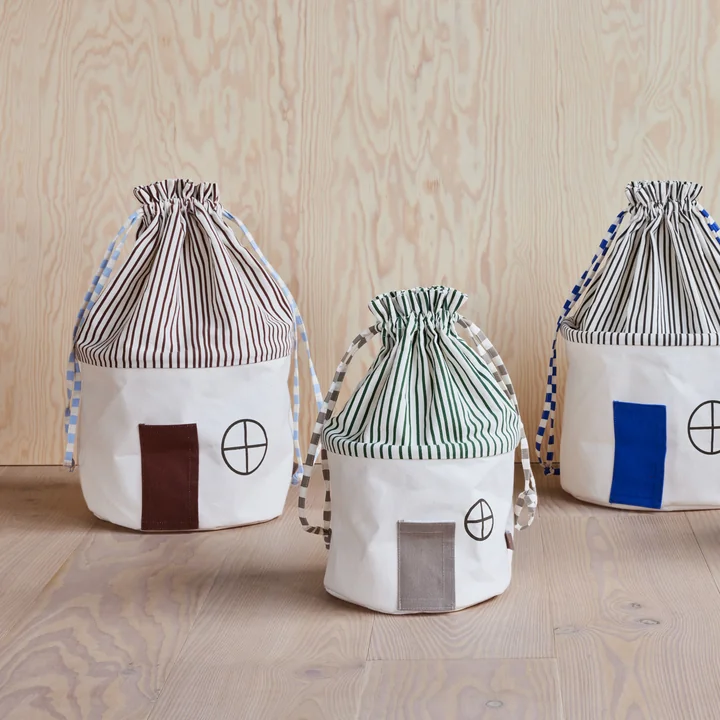 OYOY Koya opbergmand, groot, nootmuskaat van Mini