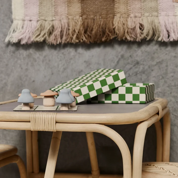 OYOY Paddestoel TicTacToe, veelkleurig van Mini