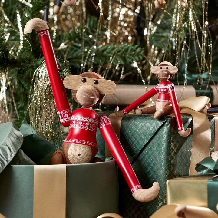 Houten aap van Kay Bojesen