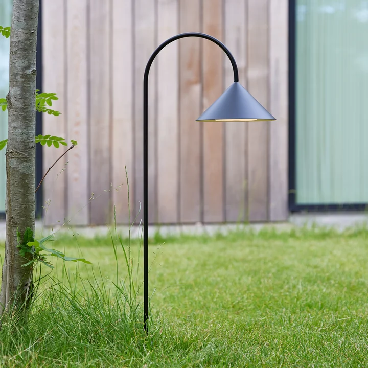 Frandsen - Grasp LED oplaadbare buitenlamp met grondspies, zwart