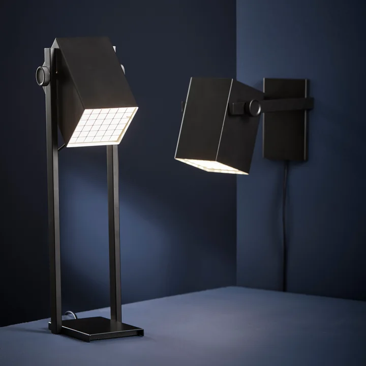 BF Quadro wandlamp, zwart van Frandsen