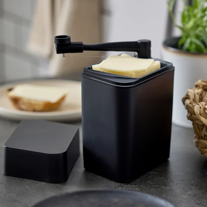 Classic Kaasdoos, zwart van Rosti