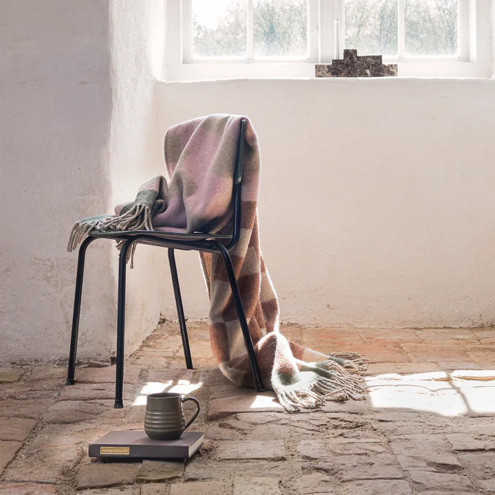 Doolhof wollen deken van Mette Ditmer