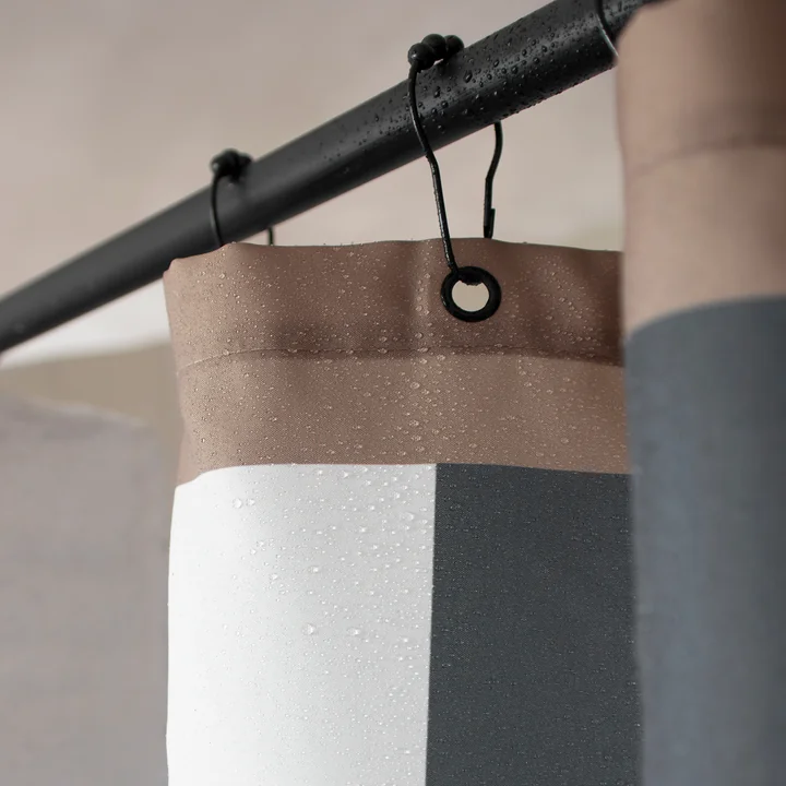 Retro douchegordijn van Mette Ditmer