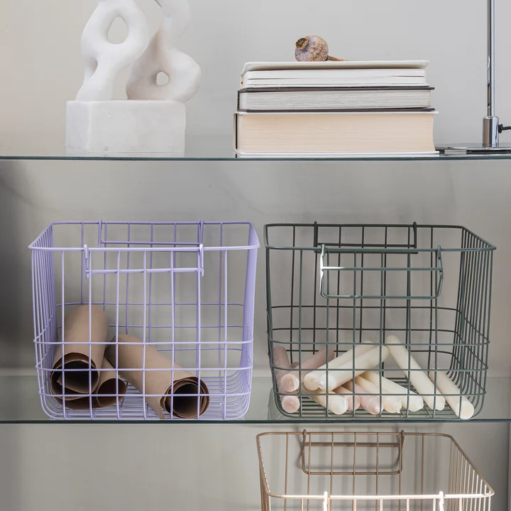 Store-It mand met canvas tas van Mette Ditmer