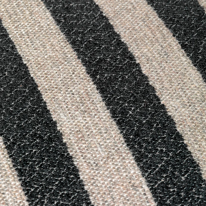 Rico Louisiana fauteuil zand zwart van Ferm Living