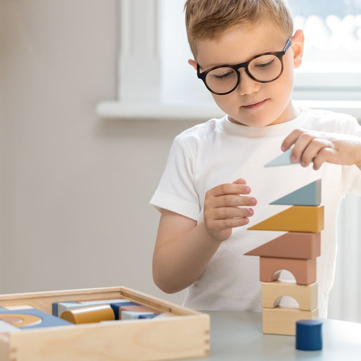 Houten speelblokken van Flexa