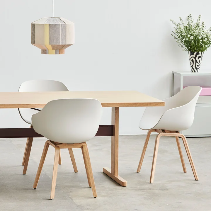 HAY - About a Chair AAC 222, eiken gelakt / wit 2. 0