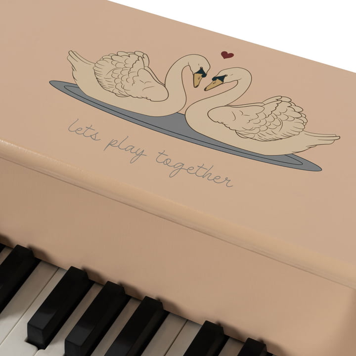 Kinderpiano, zwaan van Konges Sløjd