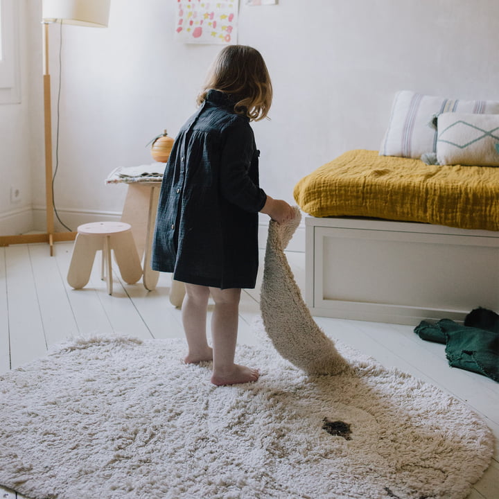 Dieren kinderdeken konijn van Lorena Canals