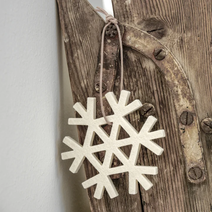 Sneeuwkristallen hanger set van HEY-SIGN