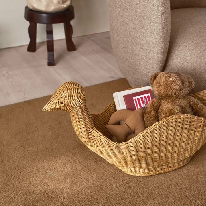 Ferm Living - Vogelopslag rieten, rotan