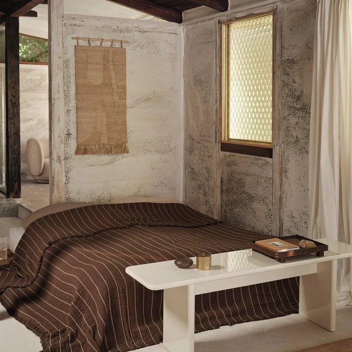 Harvest Ferm Living - Wandtapijt jute 50 x 100 cm, naturel