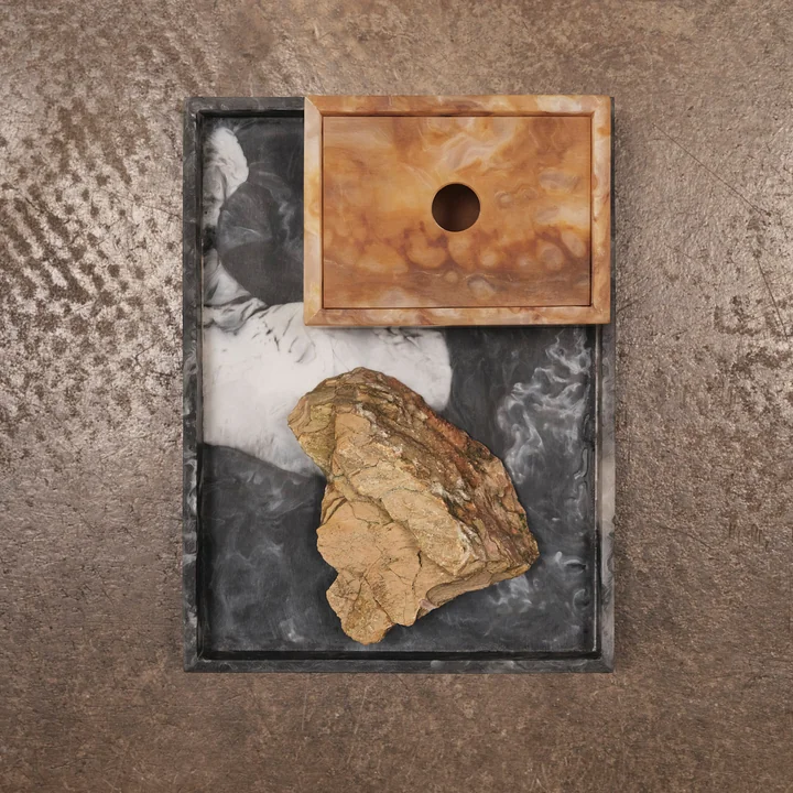 Ferm Living - Mistbox, 7,5 x 10, kelp suiker