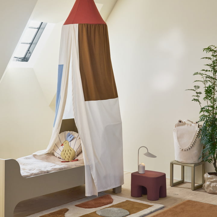 ferm Living - Patch bedhemel, kleurrijk