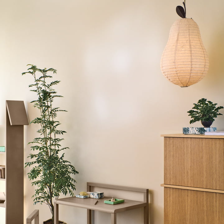 ferm Living - Pear lampenkap, Ø 37 cm, naturel