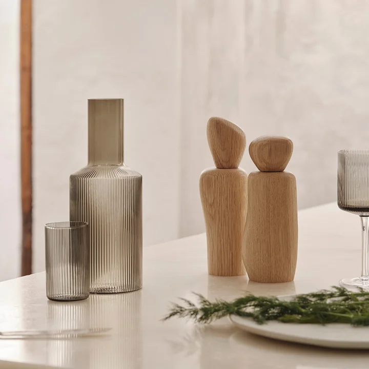 Cairn Ferm Living - Grinder Kruidenmolen, eiken