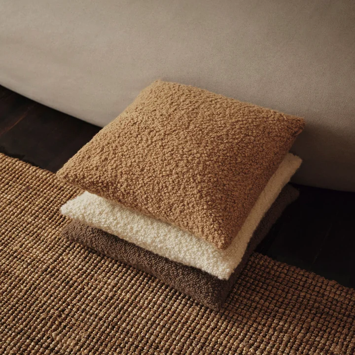 Ferm Living - Moor kussenhoes, 50 x 50 cm, honing