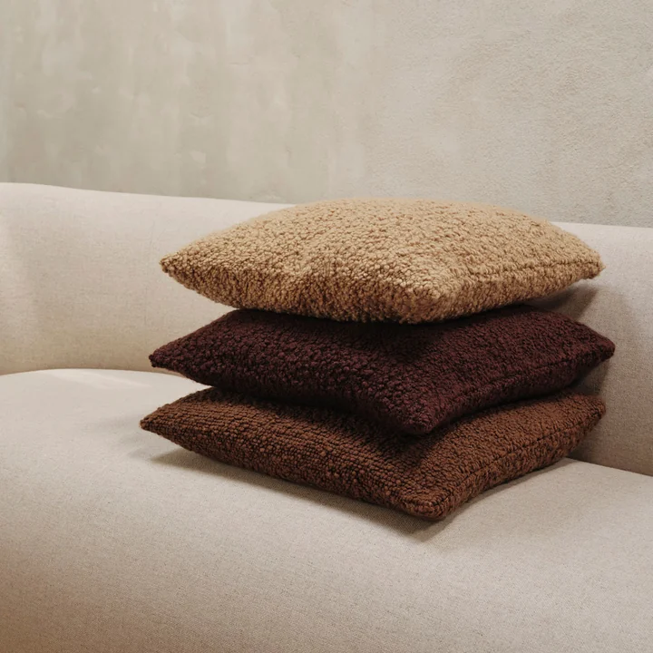 Ferm Living - Moor kussenhoes, 50 x 50 cm, honing