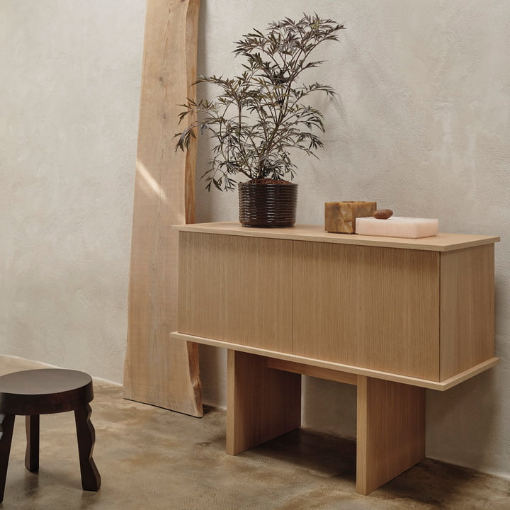 ferm Living - Stilt Single Dressoir, eiken natuur