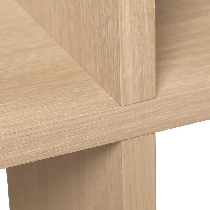 Ferm Living - boekenkast Kona, natuurlijk eiken