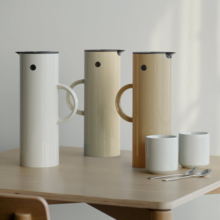 Stelton - Vacuümkan EM 77, 1 liter, mellow yellow