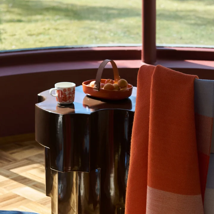 Marimekko - Oiva Koppa serveerplank, terra / oranje