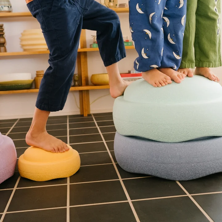 Stapelstein® Original pastel - regenboog - verschillende maten