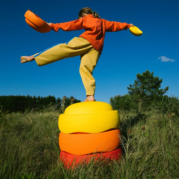 Stapelstein® - Original Grow, regenboog pastel