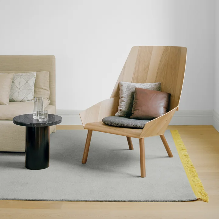 e15 - EC03 Eugene fauteuil, eiken blank gelakt