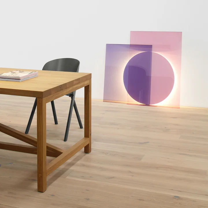 e15 - LT04 LED vloerlamp kleur, 75 x 105 cm, veelkleurig