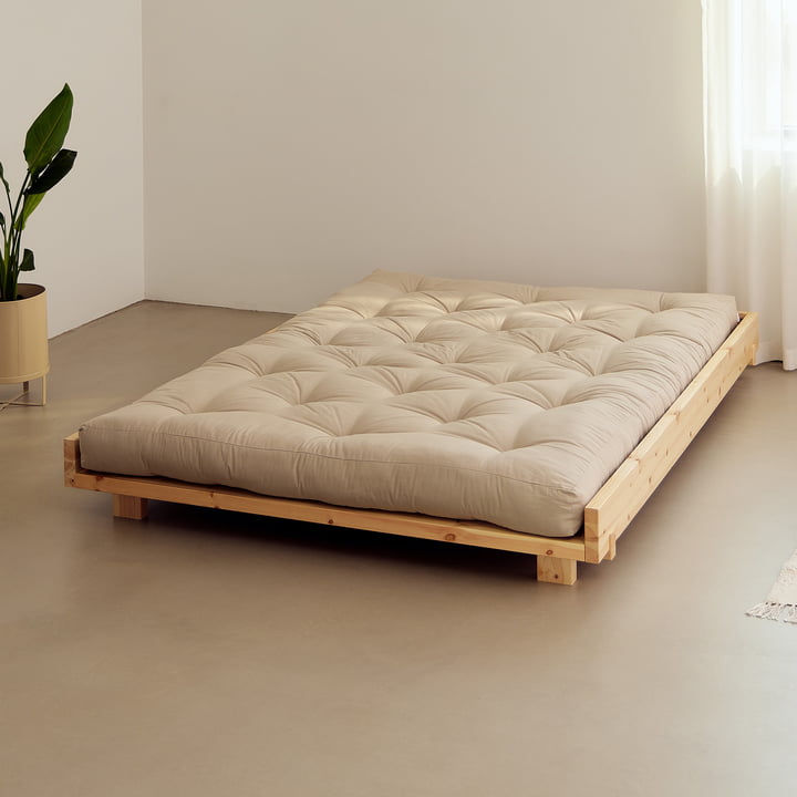 Karup Design - Sociaal bed, 140 x 200 cm, blank grenen