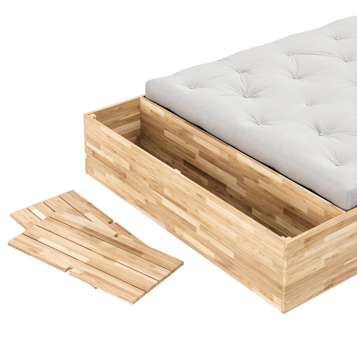 Karup Design - Kelderbed, 160 x 200 cm, blank grenen