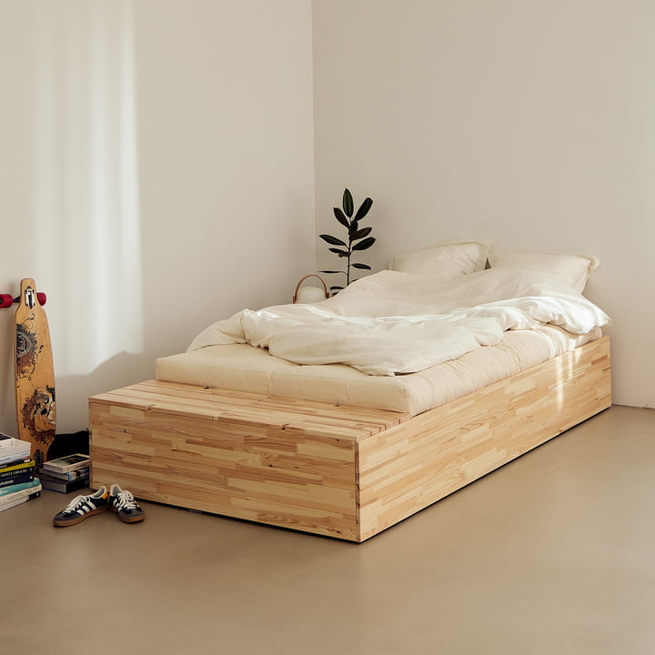 Karup Ontwerp - Kelderbed, blank grenen