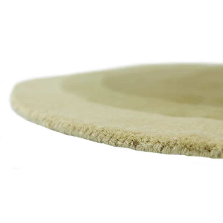 nanimarquina - Vloerkleed Layers, Ø 80 cm, groen (Exclusive Edition)