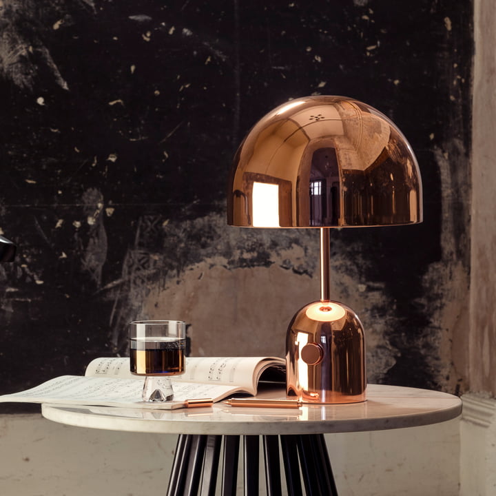 Tom Dixon - Bell LED tafellamp, koper