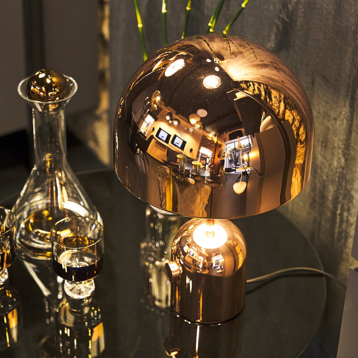 Tom Dixon - Bell LED tafellamp, koper