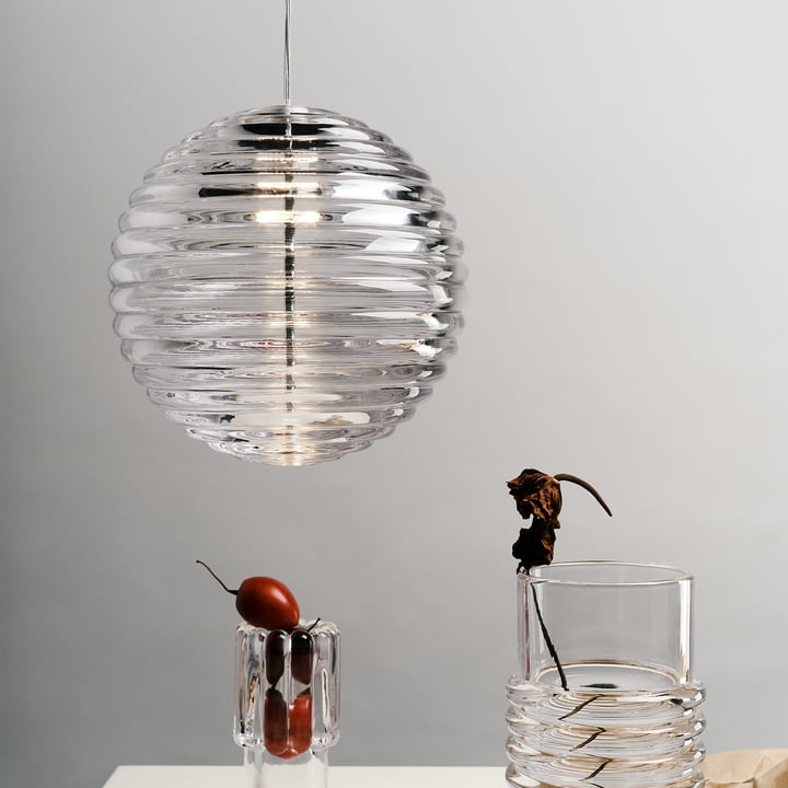 Tom Dixon - Press Sphere LED hanglamp, helder