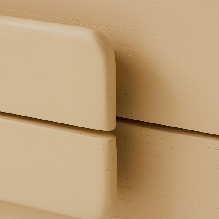 HKliving Spacious - Lowboard, B 160 x H 36 cm, Sungkai crème