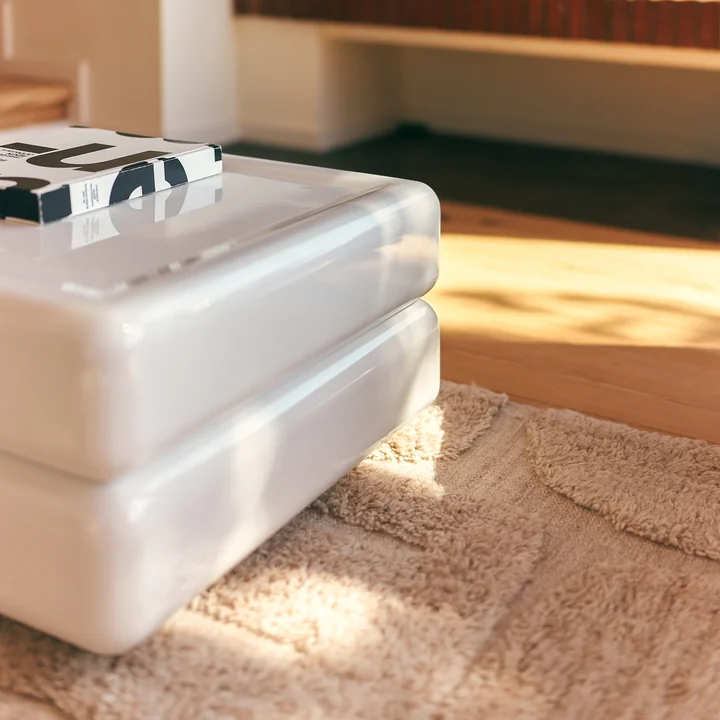 HKliving - Space salontafel, 60 x 60 cm, wit