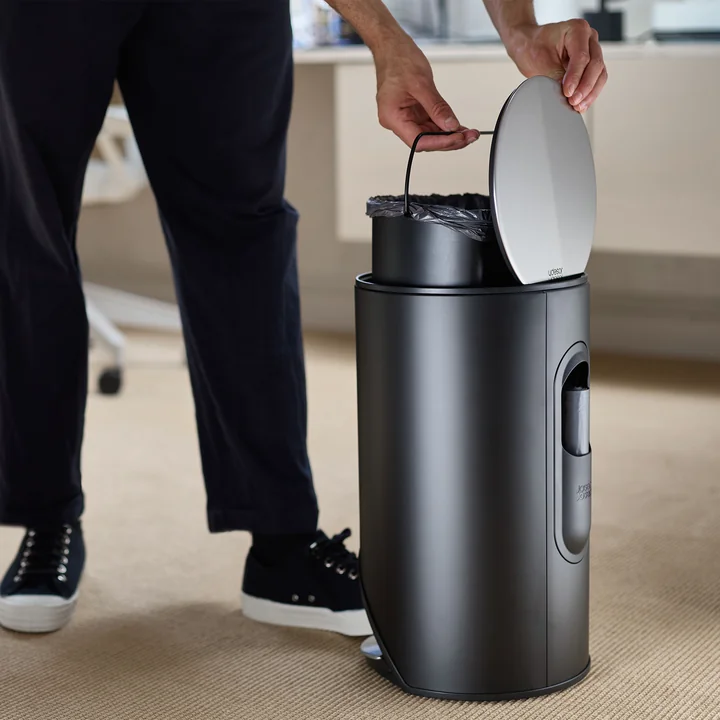 Joseph Joseph Arc - Pedaalemmer, 10 liter, zwart